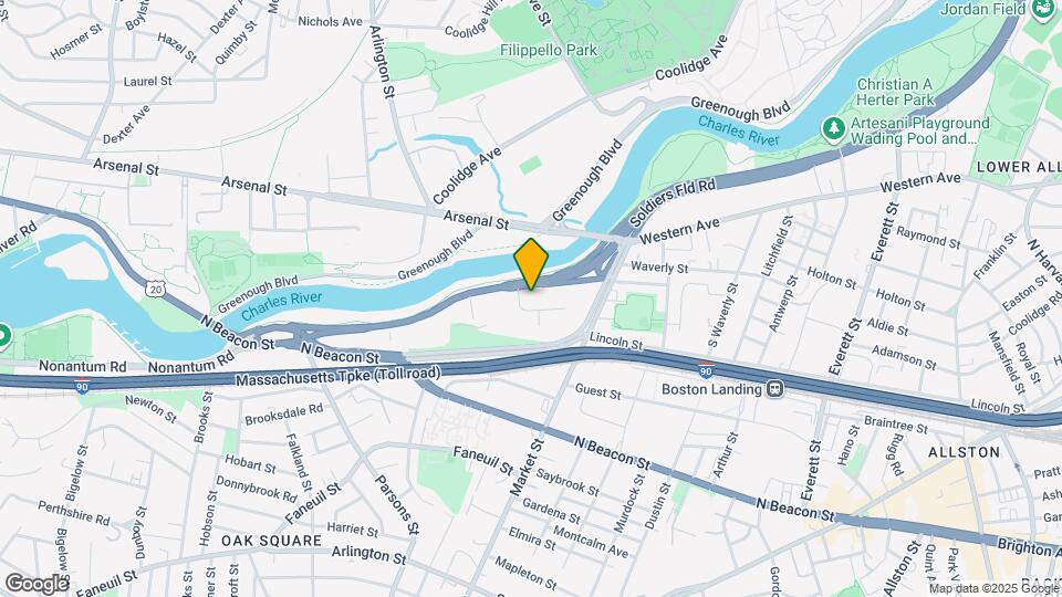 1550 Soldiers Fld Rd Mapa y Detalles de la Ubicación