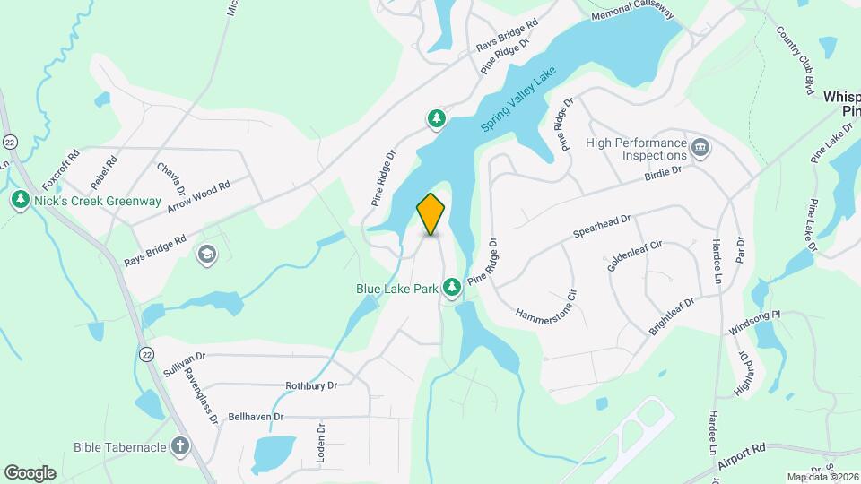 147 Pine Ridge Dr Map and Location Details