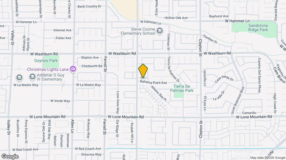 2806 Bahama Point Ave Map and Location Details