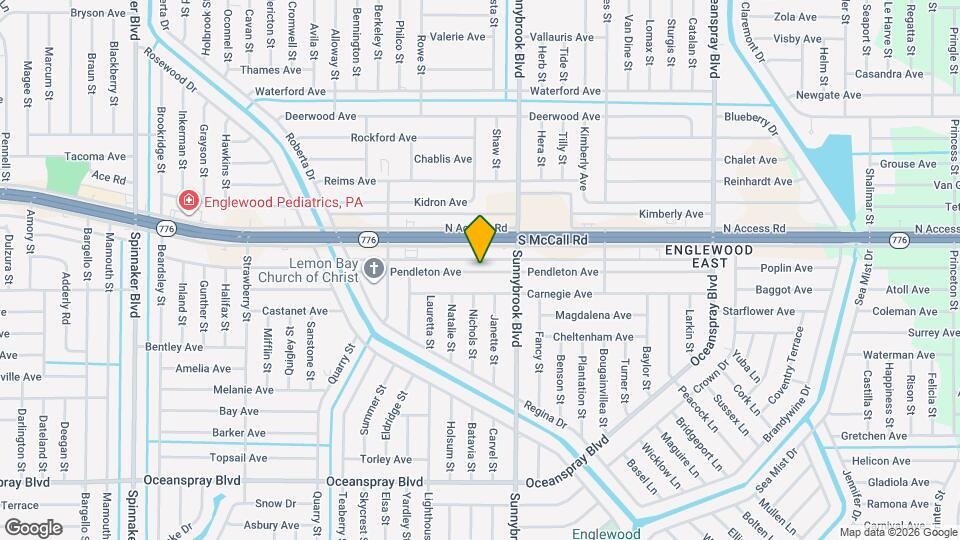10526 Pendleton Ave Map and Location Details