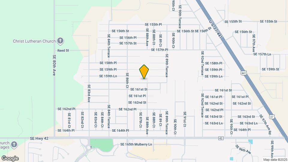 8765 SE 160th Pl Map and Location Details