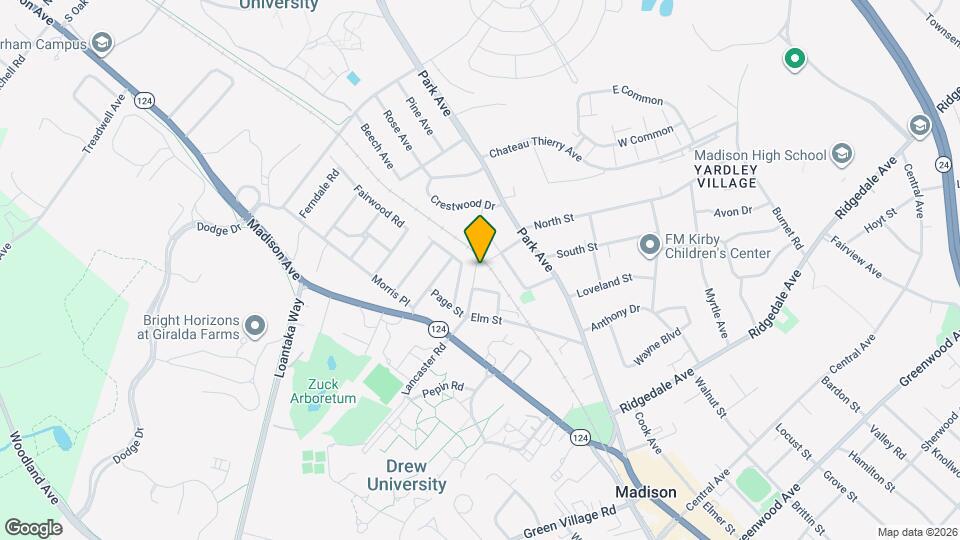 23 West St Mapa y Detalles de la Ubicación