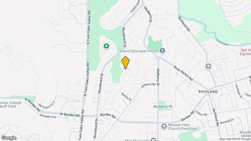 608 Maybritt Cir Map and Location Details