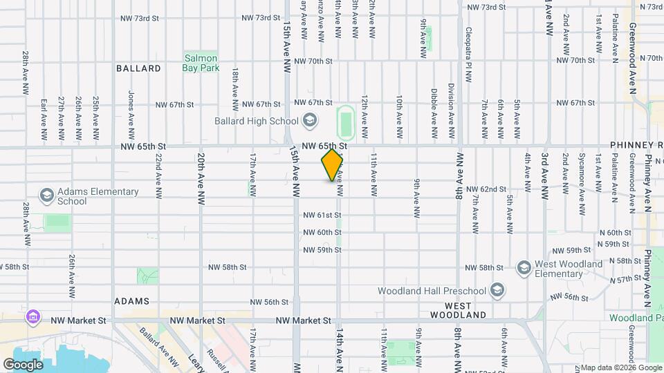 1407 NW 63rd St Map and Location Details