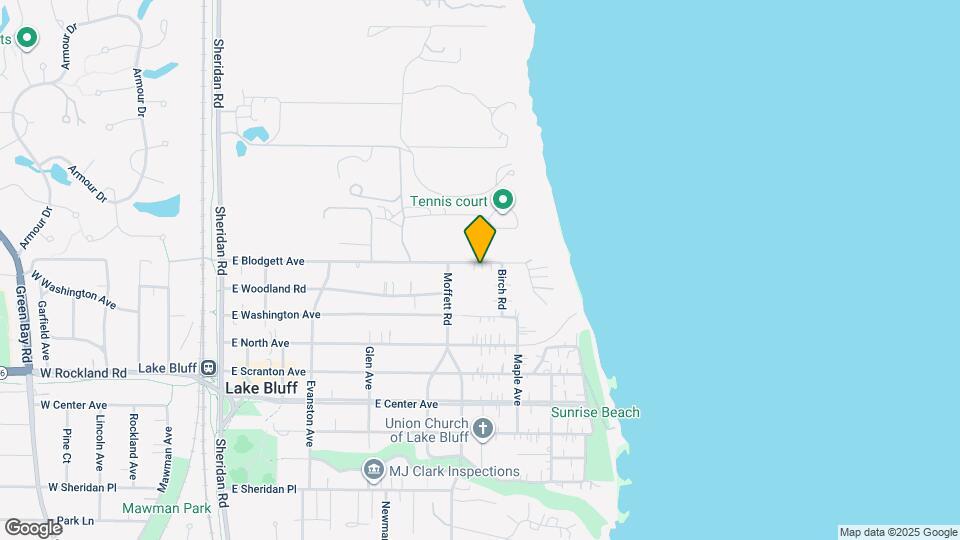 515 E Blodgett Ave Map and Location Details