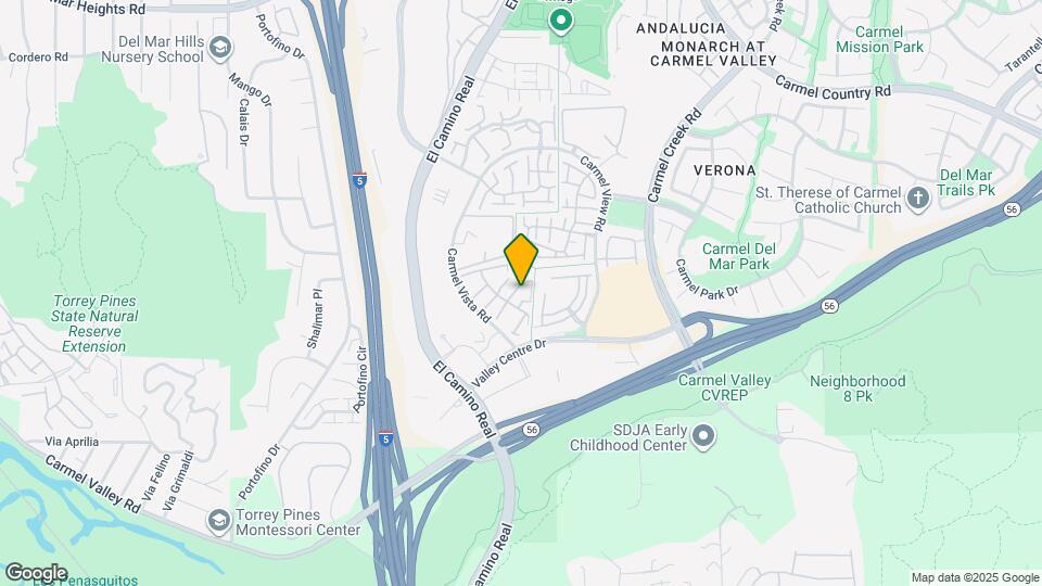 3672 Caminito Carmel Landing Map and Location Details