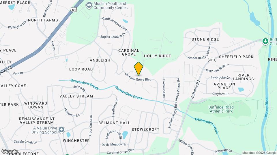 4808 Cardinal Grove Blvd Map and Location Details