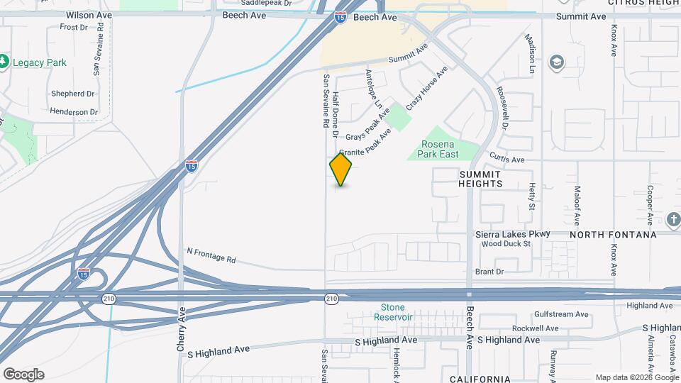 14933 Genoa Dr Map and Location Details