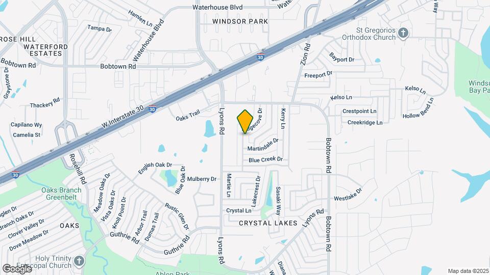 5710 Ridgecove Dr Map and Location Details