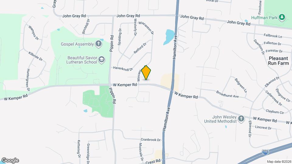 2494 W Kemper Rd Mapa y Detalles de la Ubicación