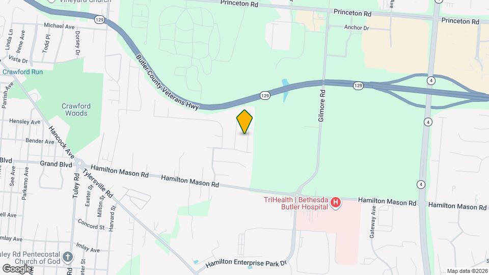 7083 Hunters Moon Ct Map and Location Details