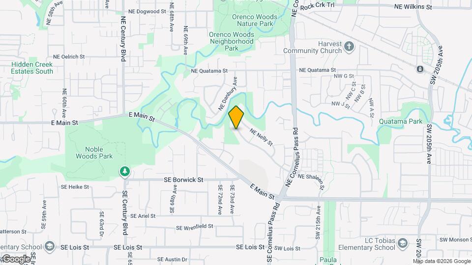 7246 NE Shaleen St Map and Location Details