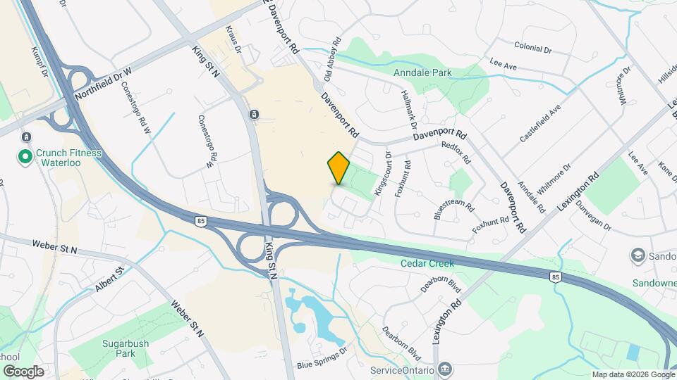 395 Kingscourt Dr Map and Location Details