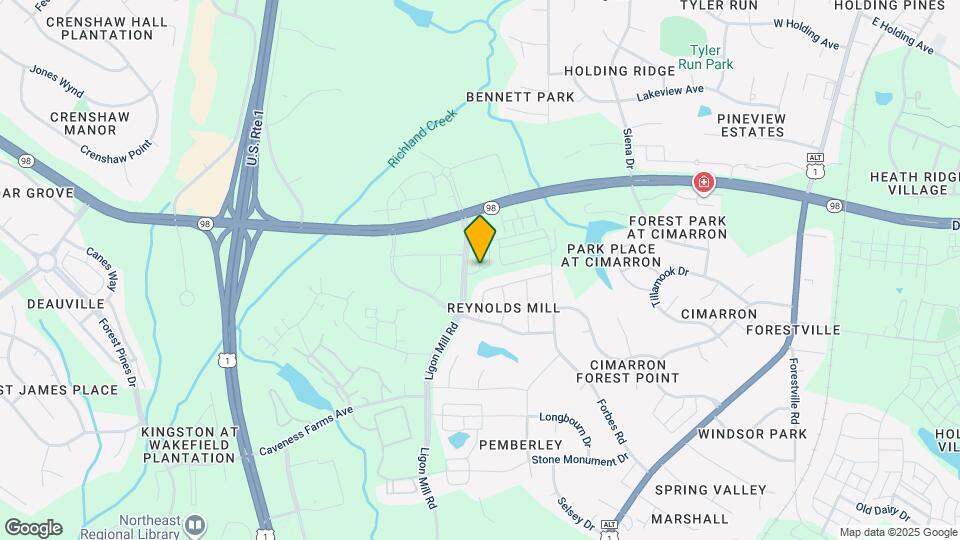 607 Mkt Grv Dr Mapa y Detalles de la Ubicación