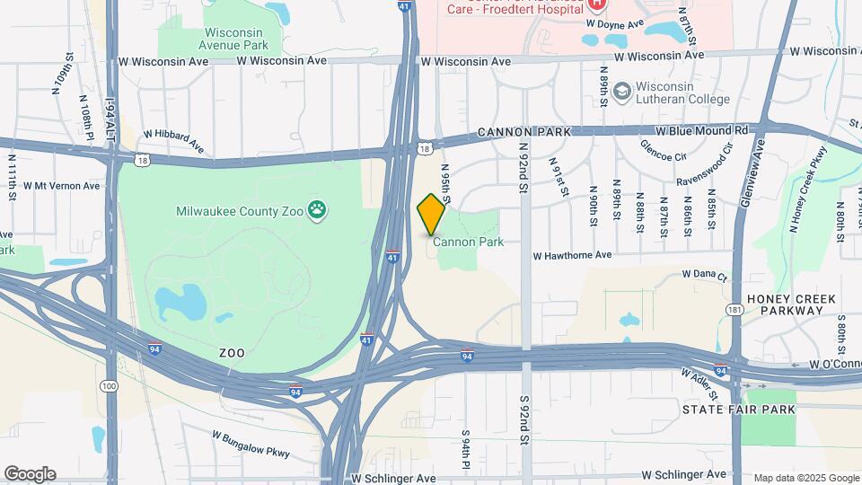 305-317-317 N 95th St Map and Location Details