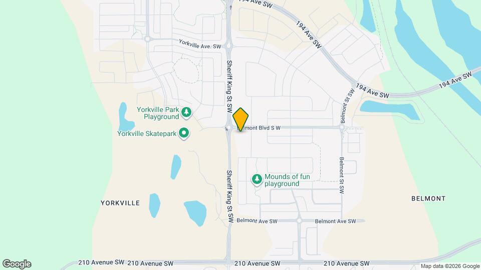 Briarfield Townhome Map and Location Details