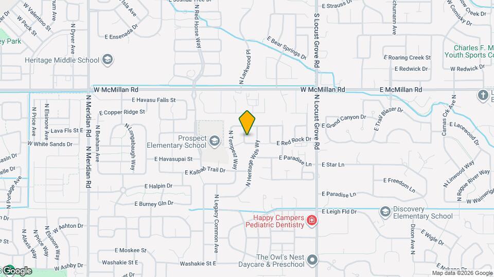4450 N Mooney Falls Way Map and Location Details