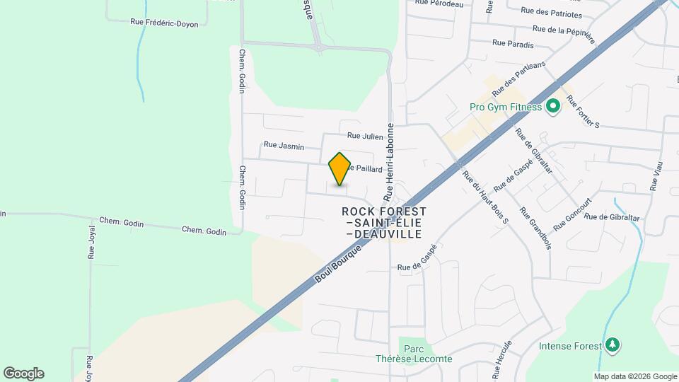 1739 André-Collard Rue Map and Location Details