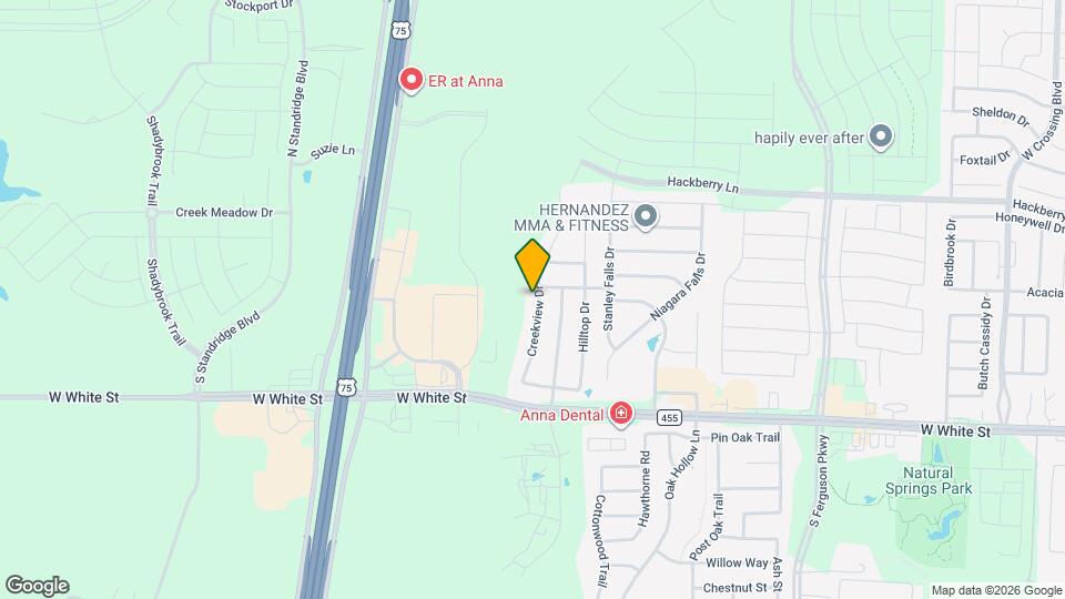 308 Creekview Dr Map and Location Details