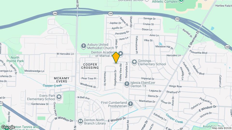 3510 Sagebrush Dr Map and Location Details