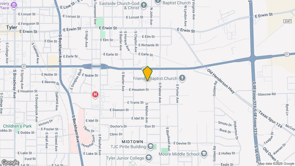 454 S Mahon Ave Mapa y Detalles de la Ubicación