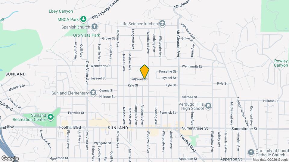 8012 Jayseel St Map and Location Details