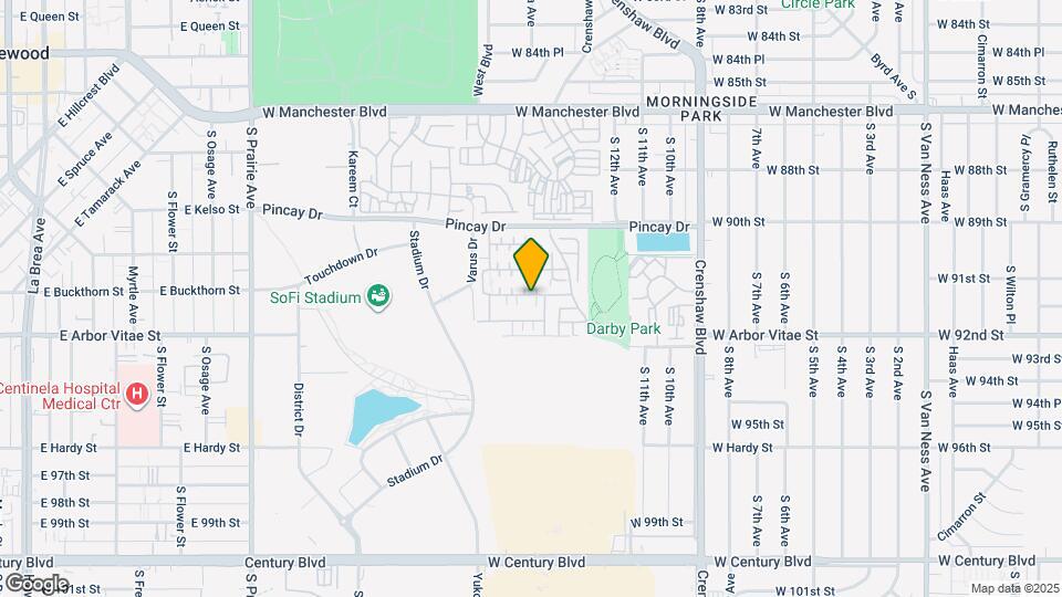 3612 W Luther Ln Map and Location Details