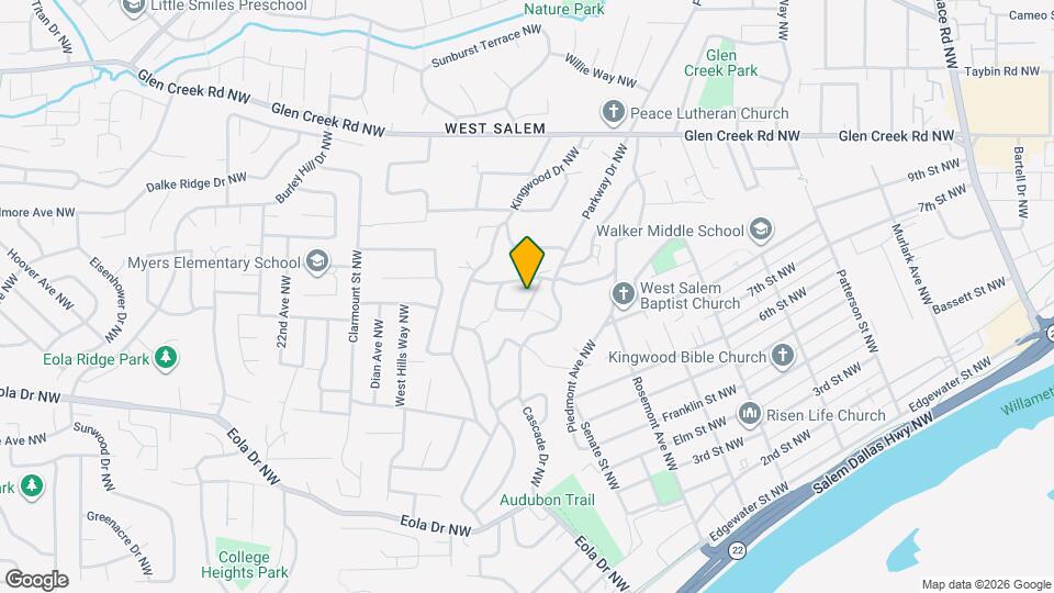855 22nd Ave NW Map and Location Details