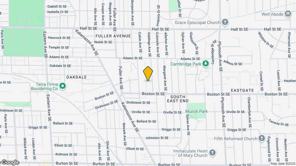 1524 Edward Ave SE Map and Location Details