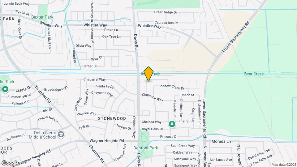 9864 Weeping Willow Dr Map and Location Details