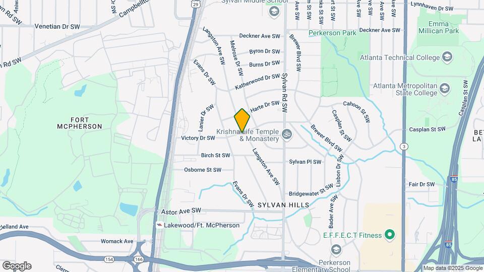 1755 Langston Ave SW Map and Location Details
