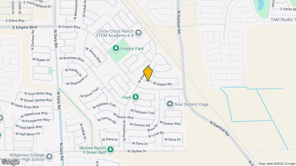 305 W Angus Rd Map and Location Details