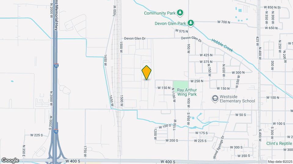 229 N 1275 W Map and Location Details