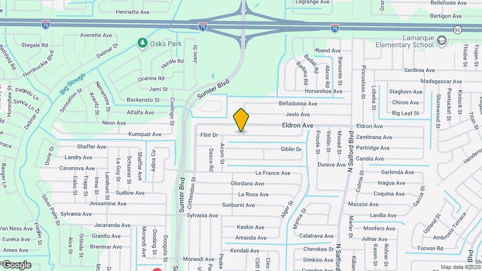 4709 Flint Dr Mapa y Detalles de la Ubicación