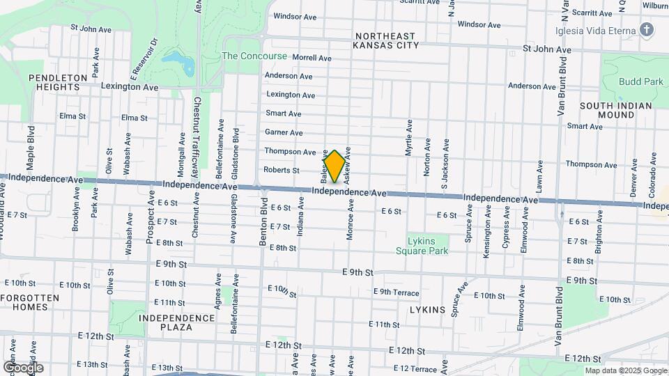 3512 Independence Ave Map and Location Details