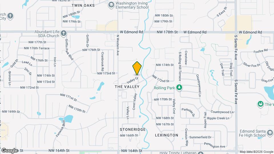 905 Valley Ct Map and Location Details