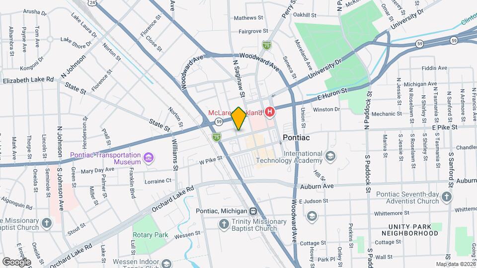 Urbane on Wayne Map and Location Details