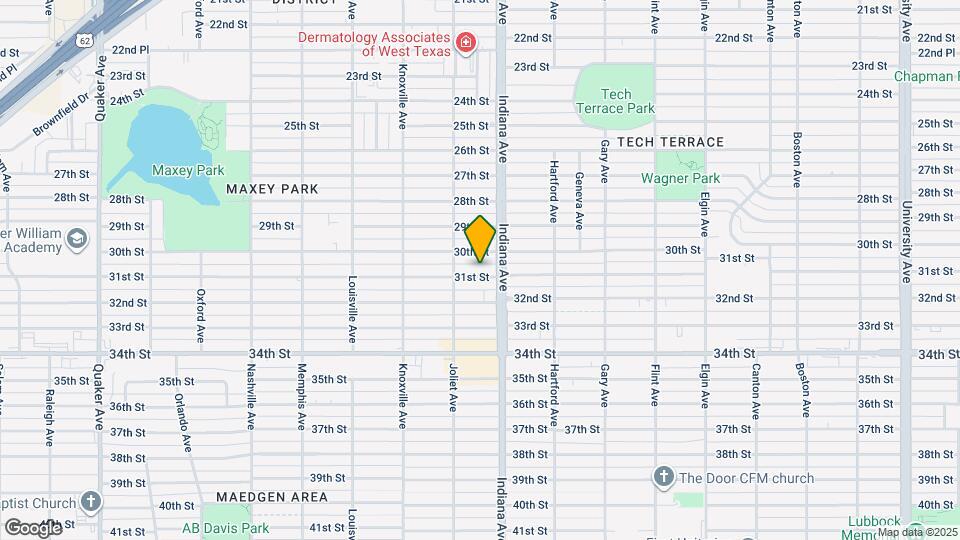3410 31st St Map and Location Details