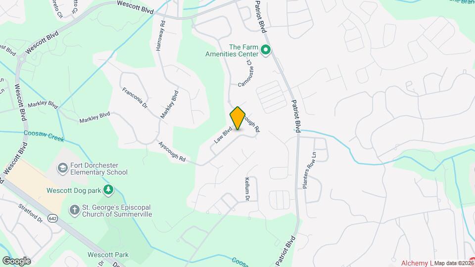 9406 Ayscough Rd Map and Location Details