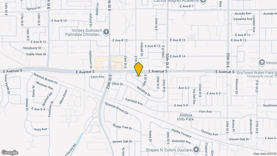 2701 Juniper Dr Map and Location Details