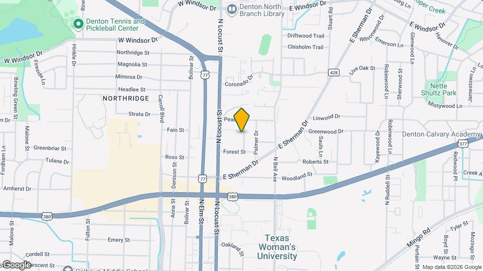 2223 Fowler Dr Map and Location Details