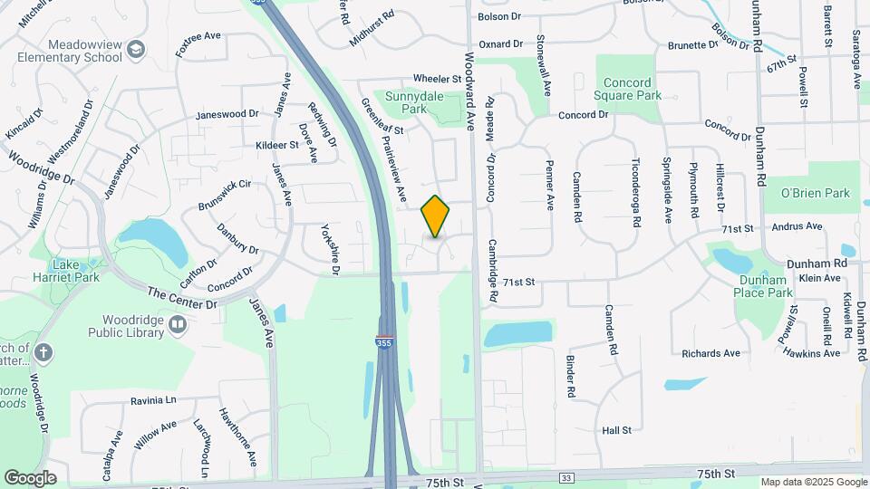 7020 Barrington Ct Map and Location Details