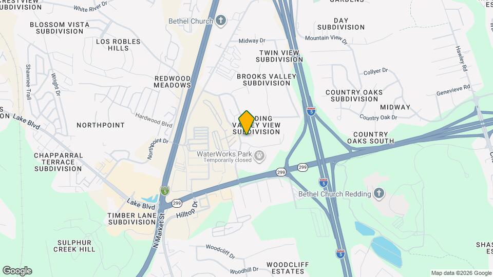 212 Boulder Creek Drive Map and Location Details