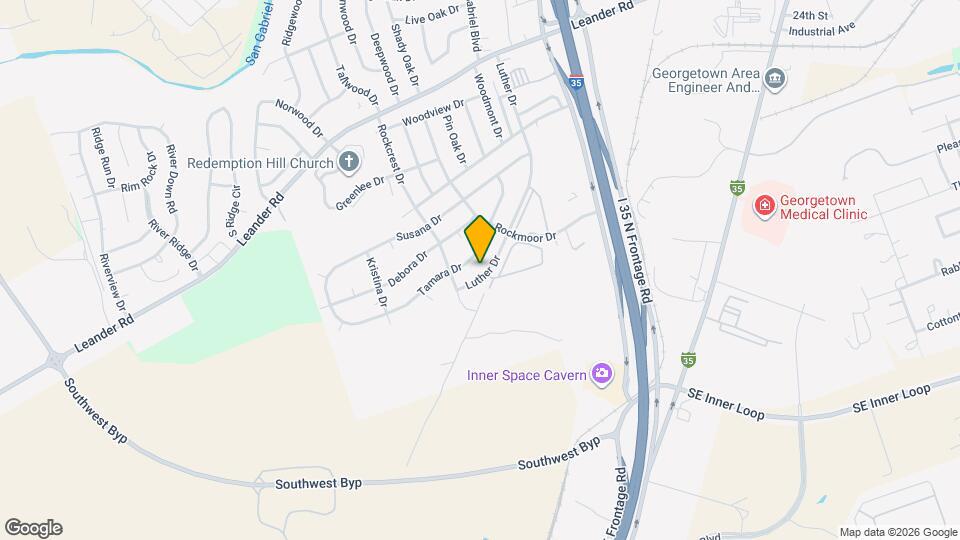 617 Luther Dr Map and Location Details