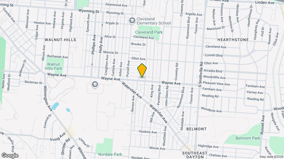 3215 Wayne Ave Map and Location Details