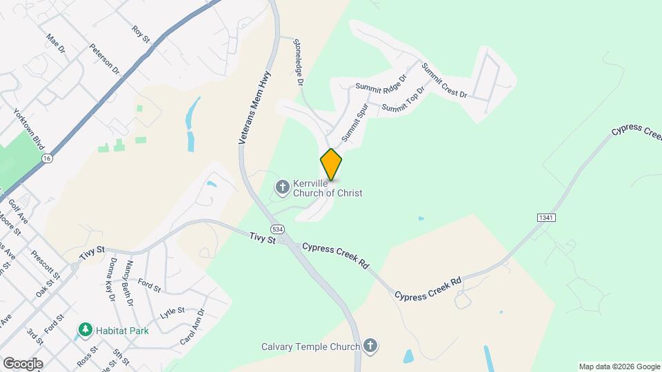 2007 Vista Ridge Dr Map and Location Details