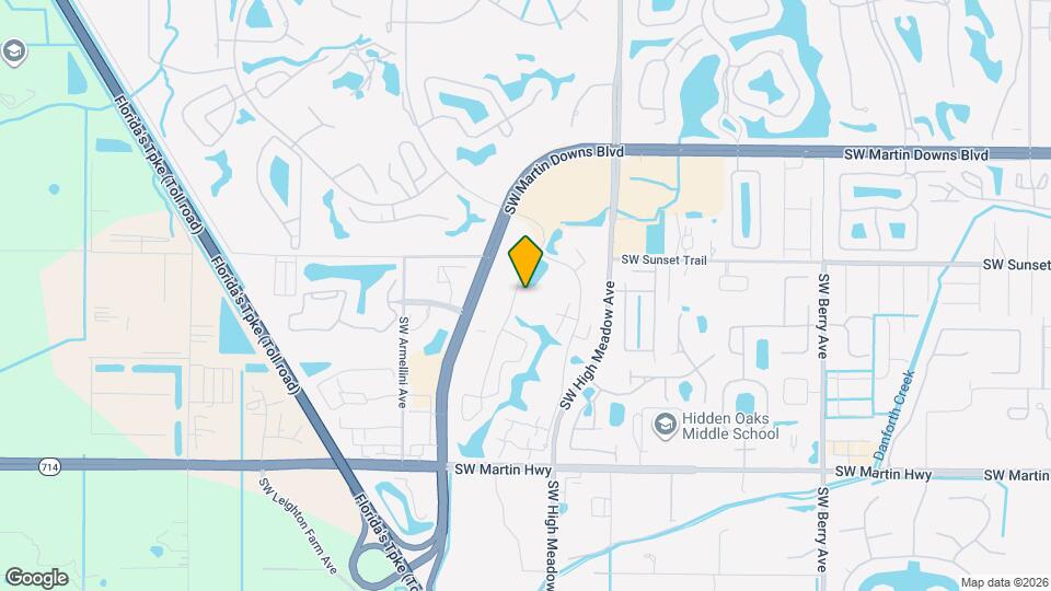 3033 SW Sunset Trace Cir Map and Location Details