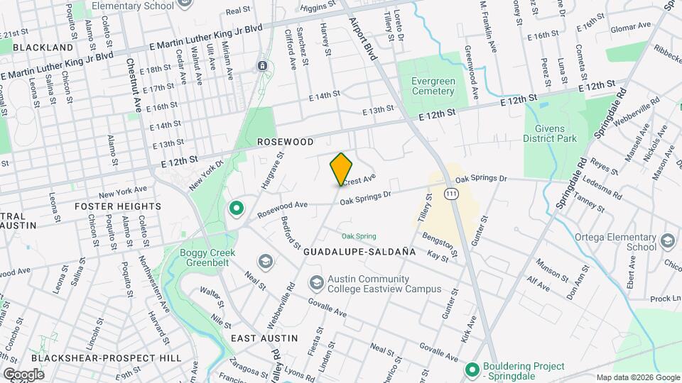 1167 Ridgeway Dr Map and Location Details