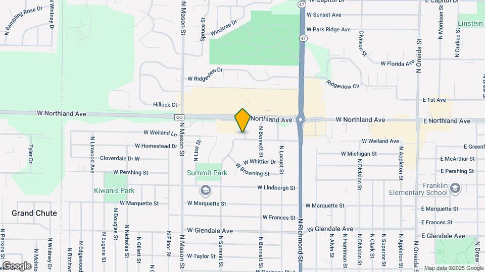 940 W Weiland Ave Map and Location Details