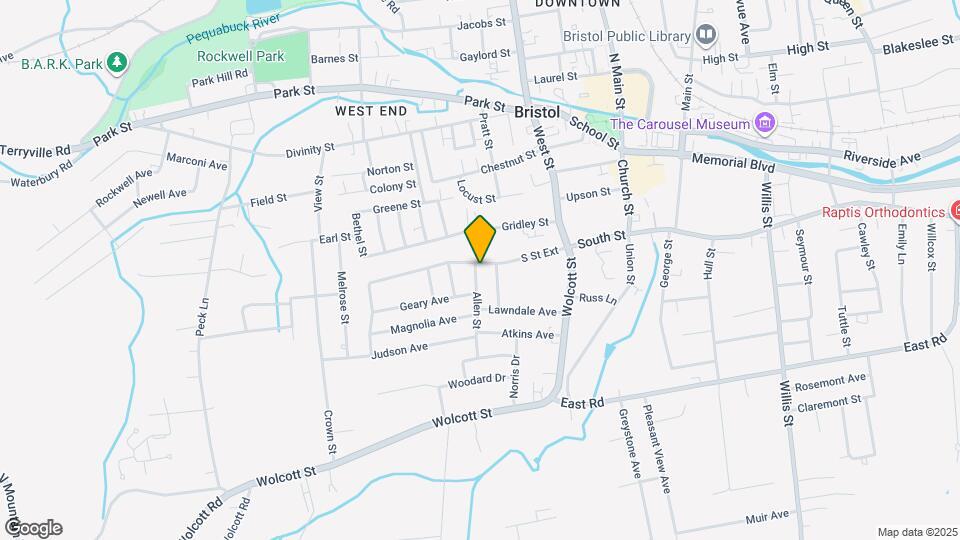 105 S St Ext Map and Location Details